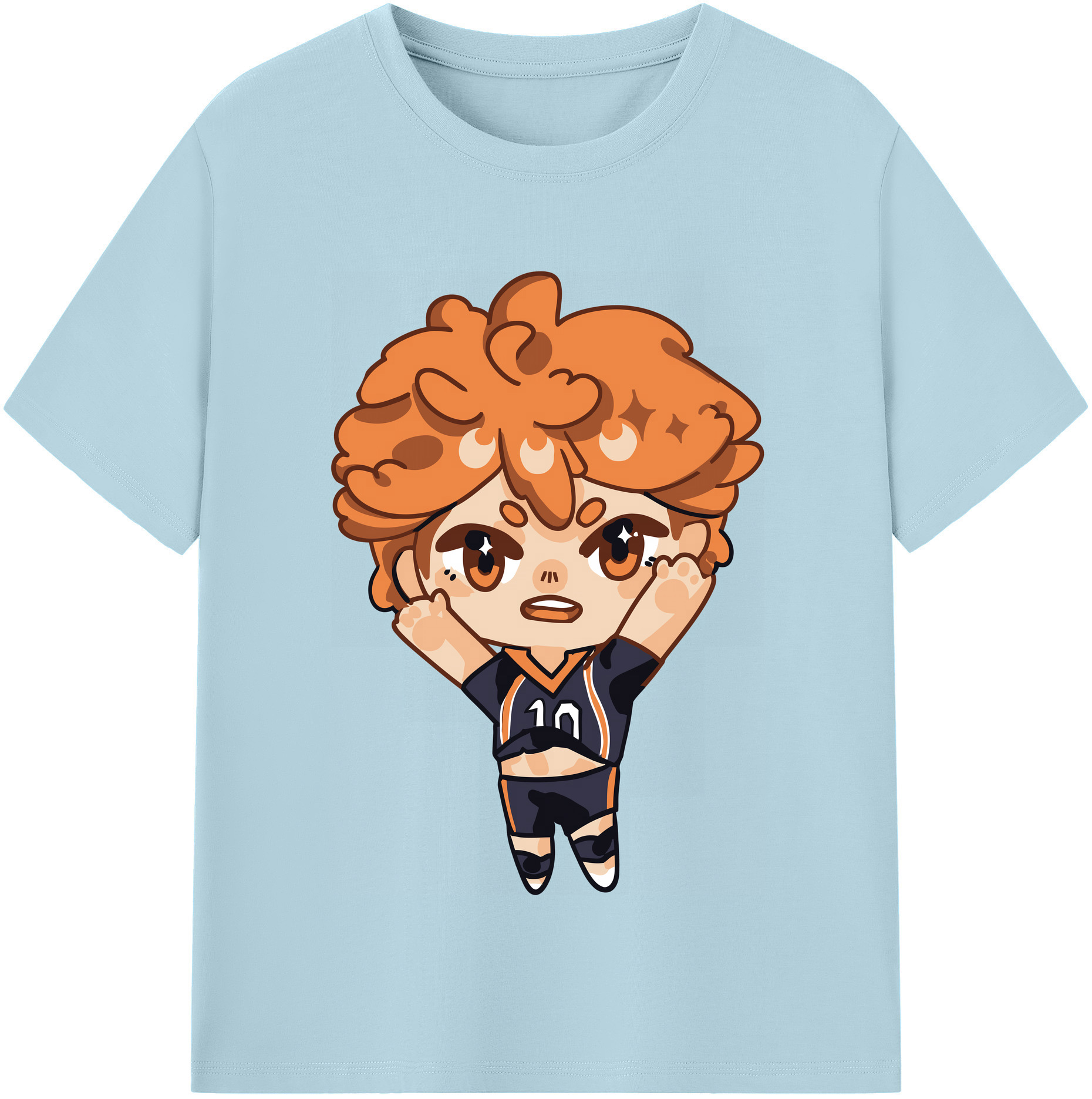 （画像用） ハイキュー!! Haikyu!! 綿100％半袖Tシャツ（フロントプリント）